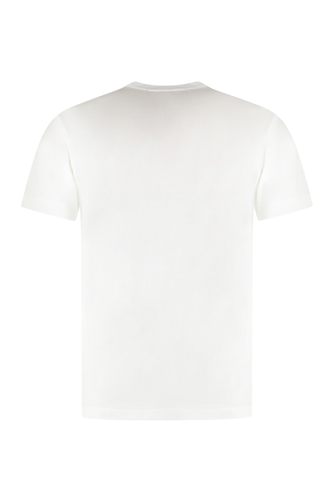 Comme des Garçons Play Heart Logo Printed Crewneck T-Shirt