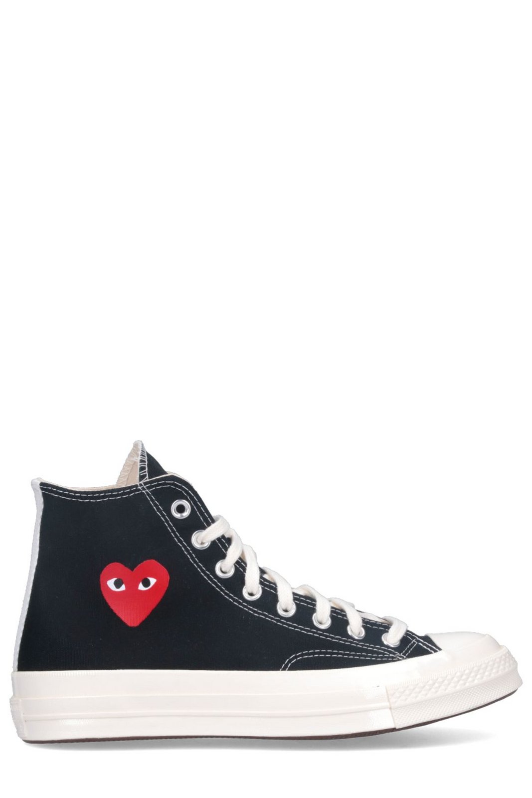 Comme des Garcons Play X Converse Single Heart Chuck 70 Sneakers