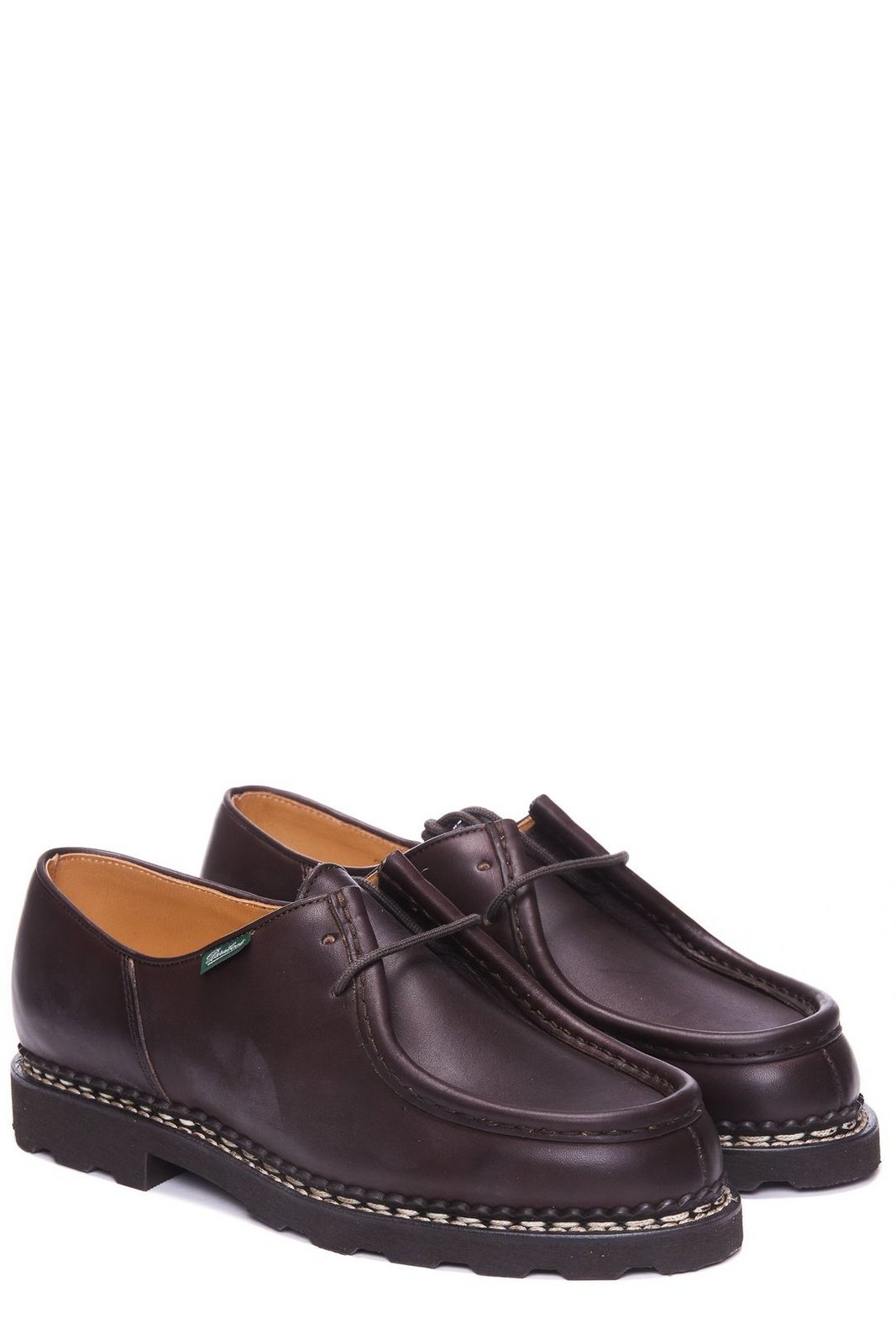 Paraboot　ミカエル Paraboot Michael Derby Shoe in Lisse Noir