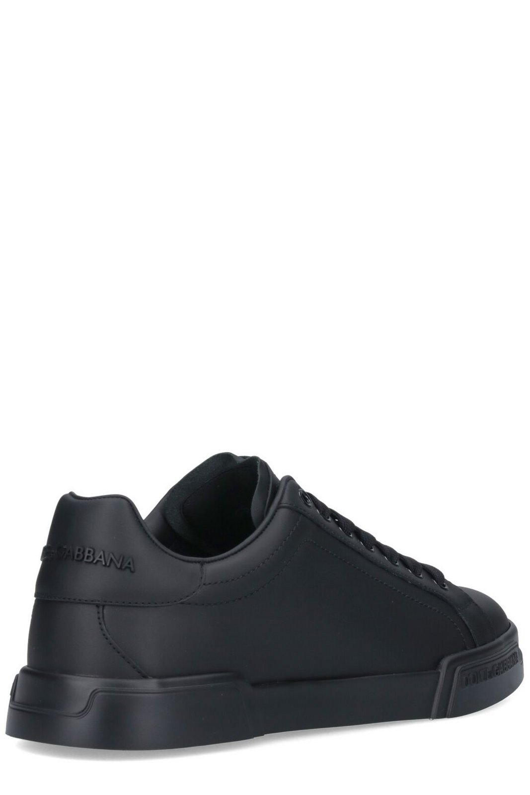 Dolce & Gabbana Logo Embossed Lace-Up Sneakers