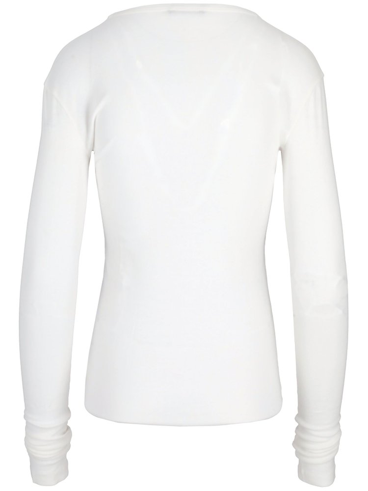 Ann Demeulemeester 롱 슬리브 크루넥 티셔츠