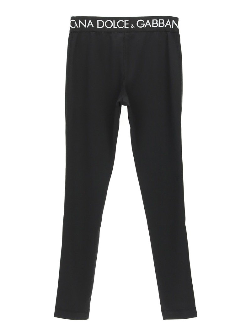 Dolce & Gabbana Gray Cashmere Stretch Tights