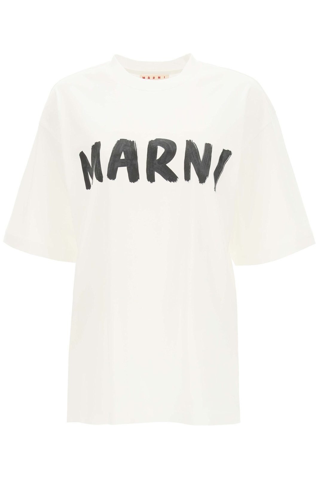 Marni Logo Printed Crewneck T-Shirt