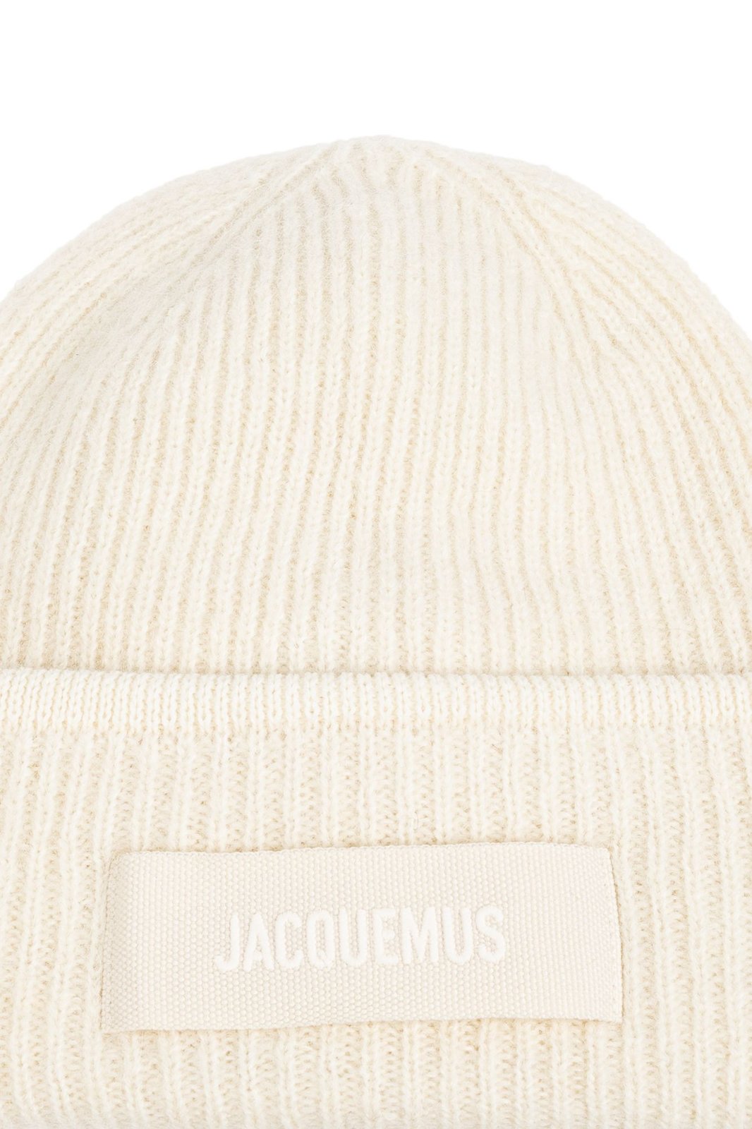 Jacquemus Logo Patch Ribbed Beanie – Cettire