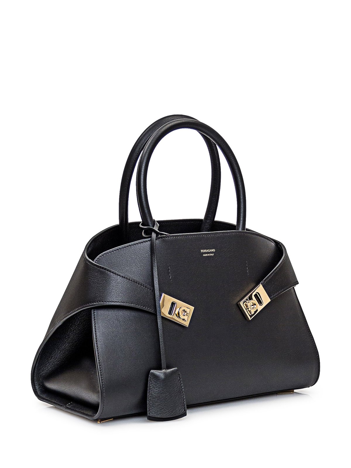 Ferragamo Hug Logo Printed Tote Bag