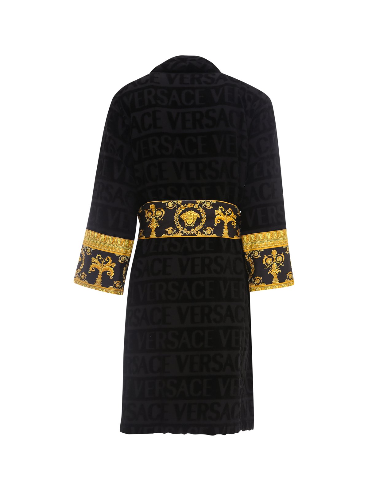 Versace I Love Baroque Belted Bathrobe