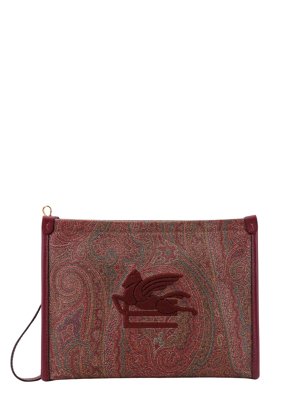 Etro Paisley Jacquard Zipped Clutch Bag – Cettire