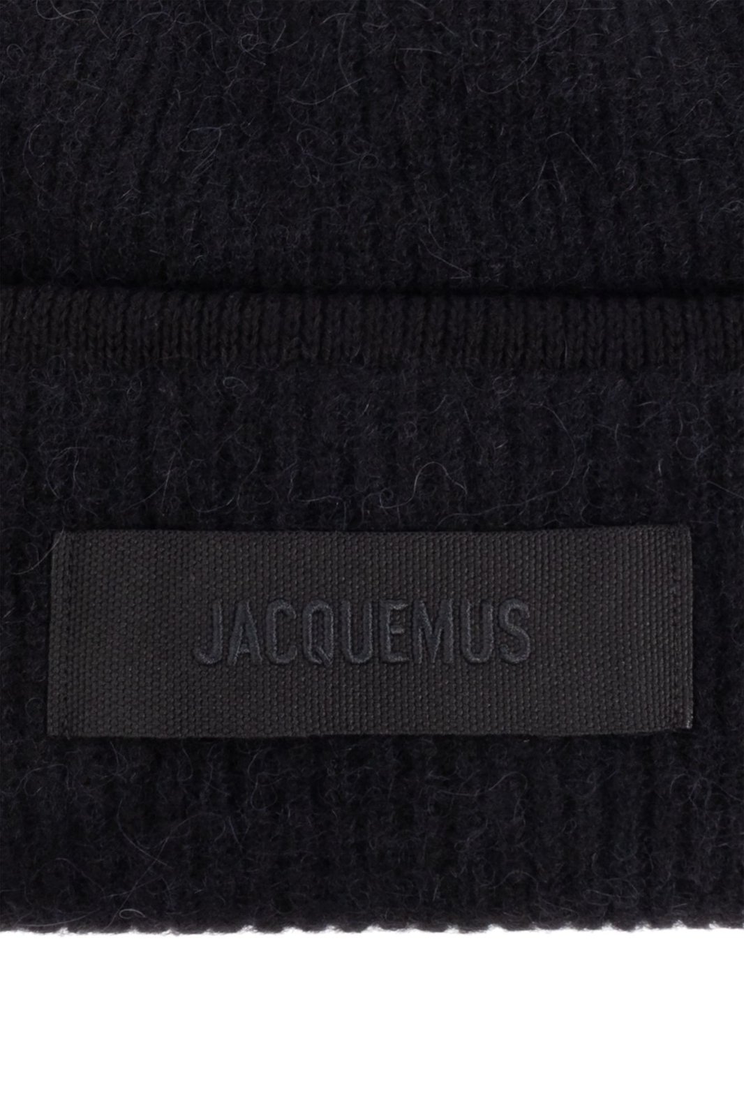 Jacquemus The Gros Grain Logo Patch Beanie