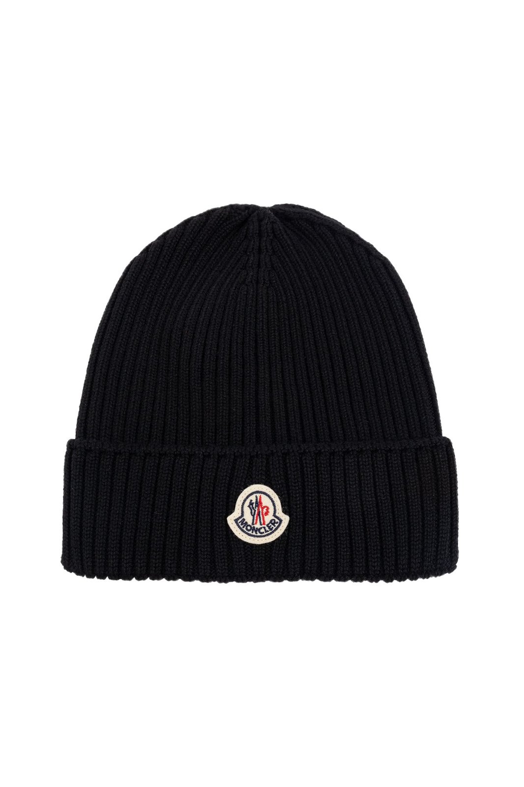 Moncler Enfant Logo Patch Beanie