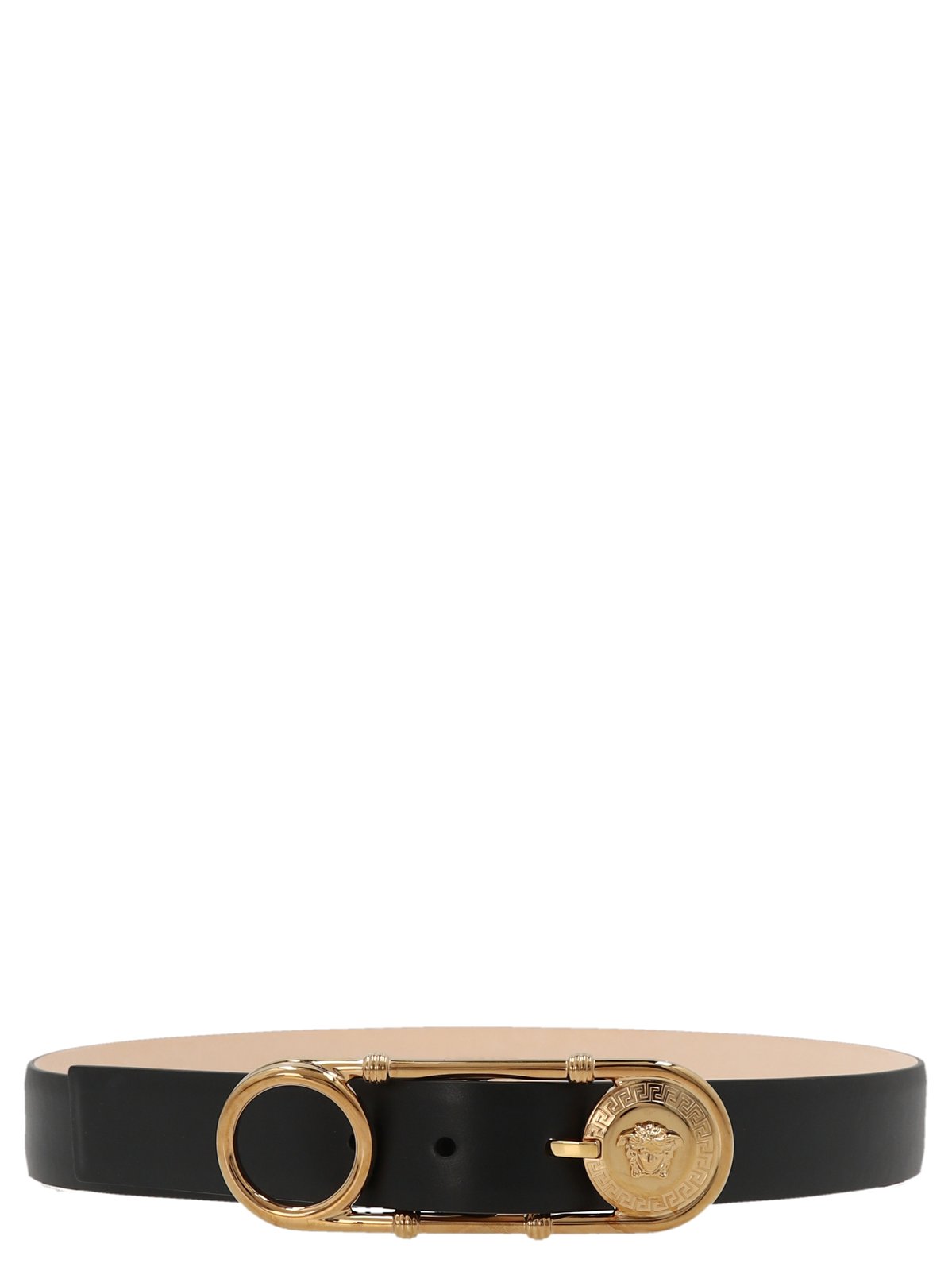 Versace Medusa Detailed Safety-Pin Belt