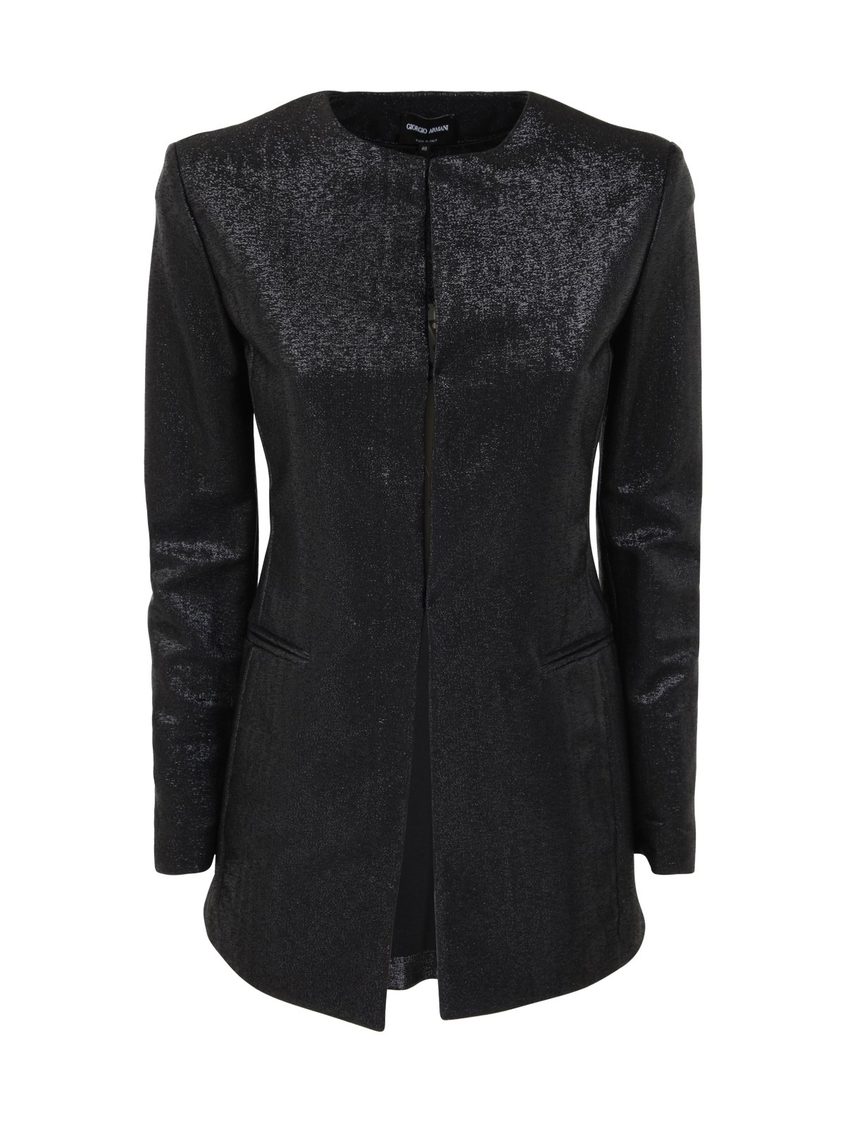 Giorgio Armani Long Sleeved Metallic Jacket – Cettire