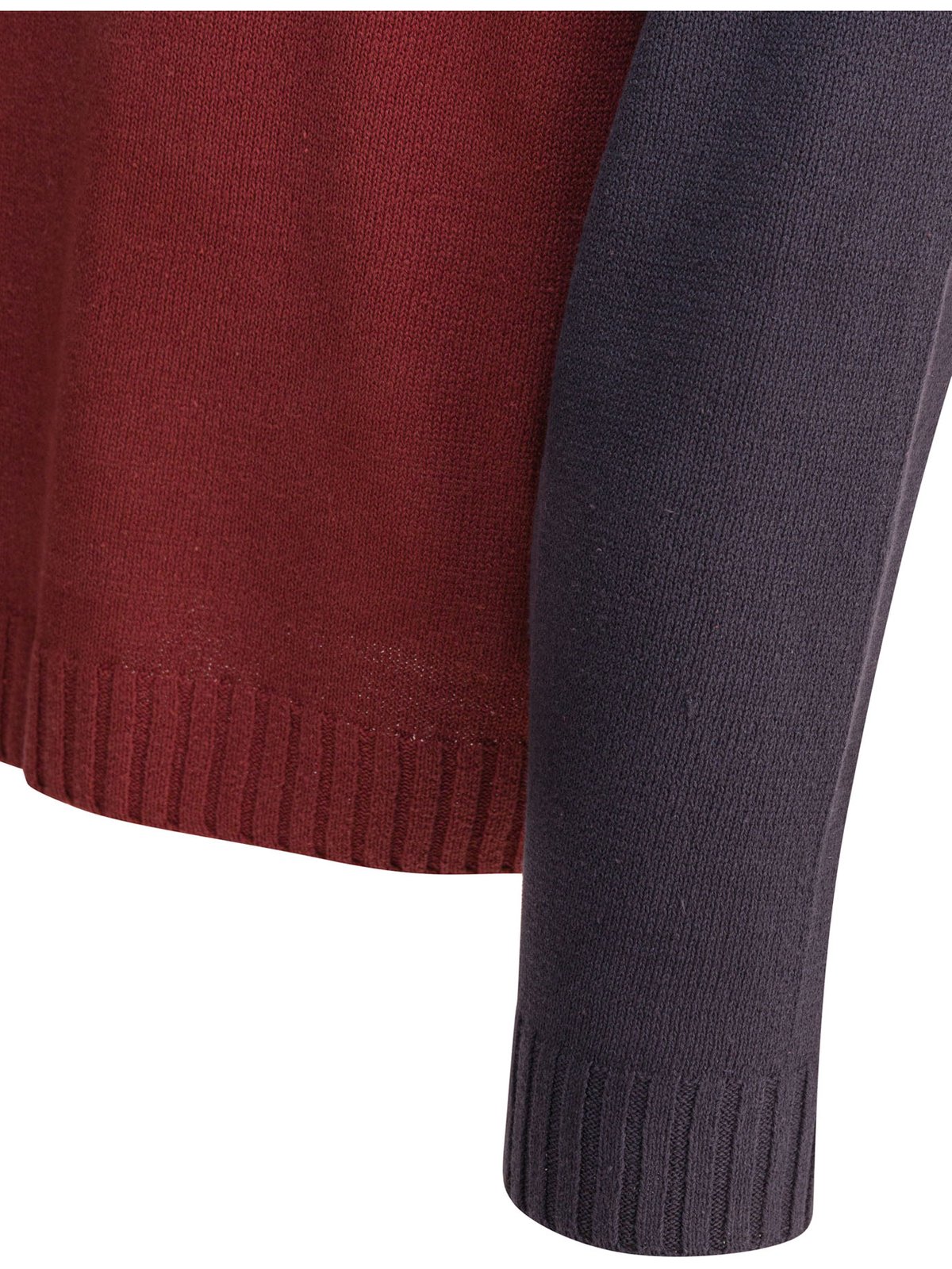 Stüssy Color-Blocked Crewneck Knitted Jumper