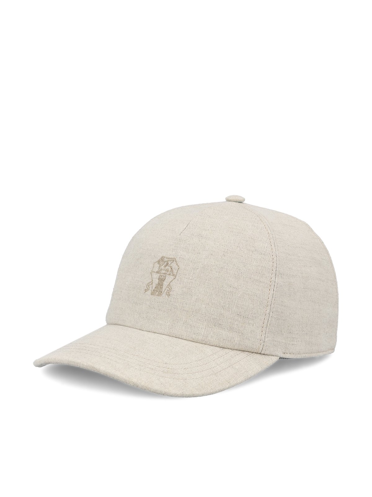 Brunello Cucinelli Logo Embroidered Sparkling Baseball Cap