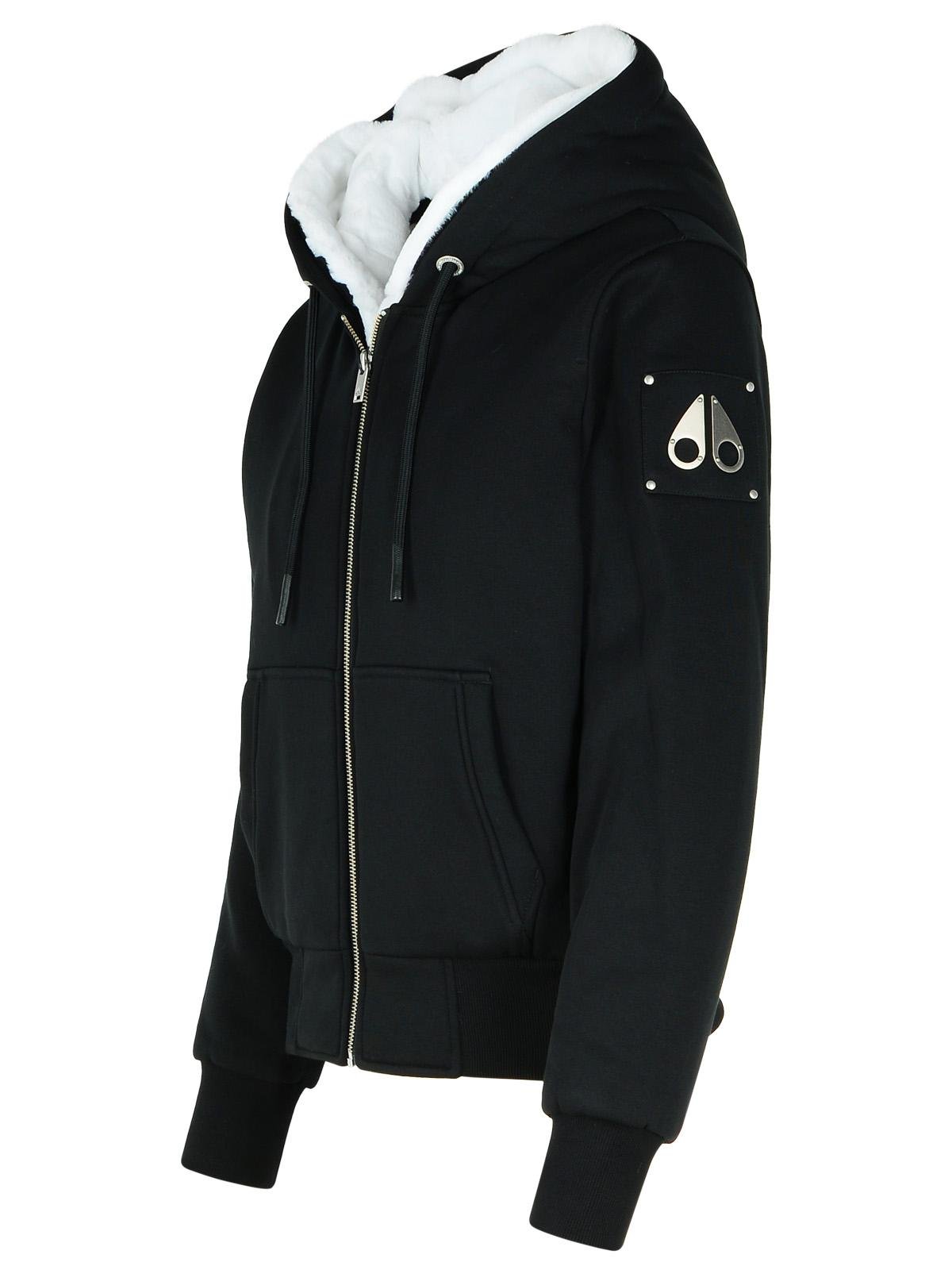 Moose Knuckles Classic Bunny Zip-Up Hoodie