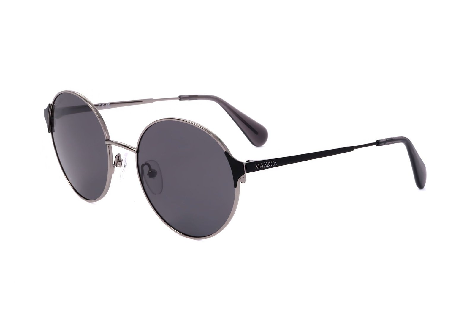 Max & Co Women’s Oval Black Sunglasses – Oversized Oval | Black | Brand New ROXIE-BLACK-SMOKE-01.jpg?v=  main image 4