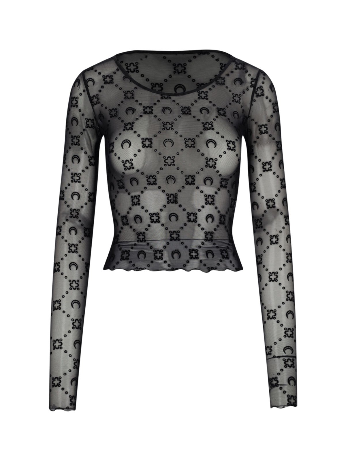 Marine Serre Monogram Crewneck Top