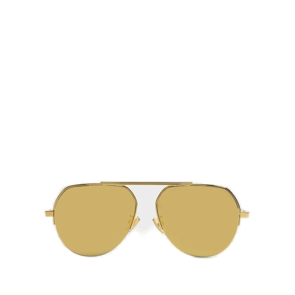 Bottega Veneta Tapered Pilot Sunglasses BV1125S 001