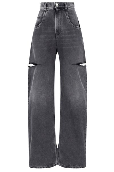 Maison Margiela Distressed Straight Leg Jeans