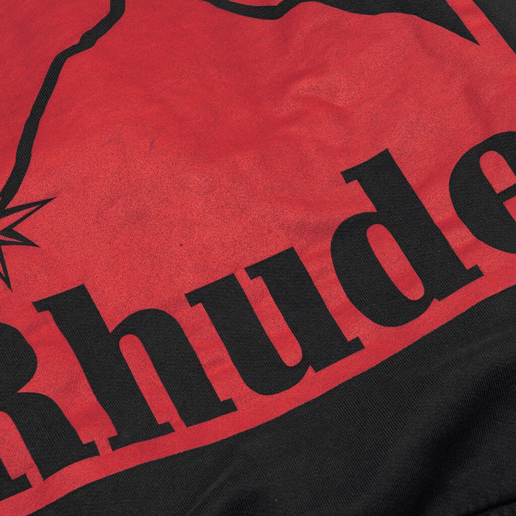 Rhude Logo-Printed Zipped Hoodie