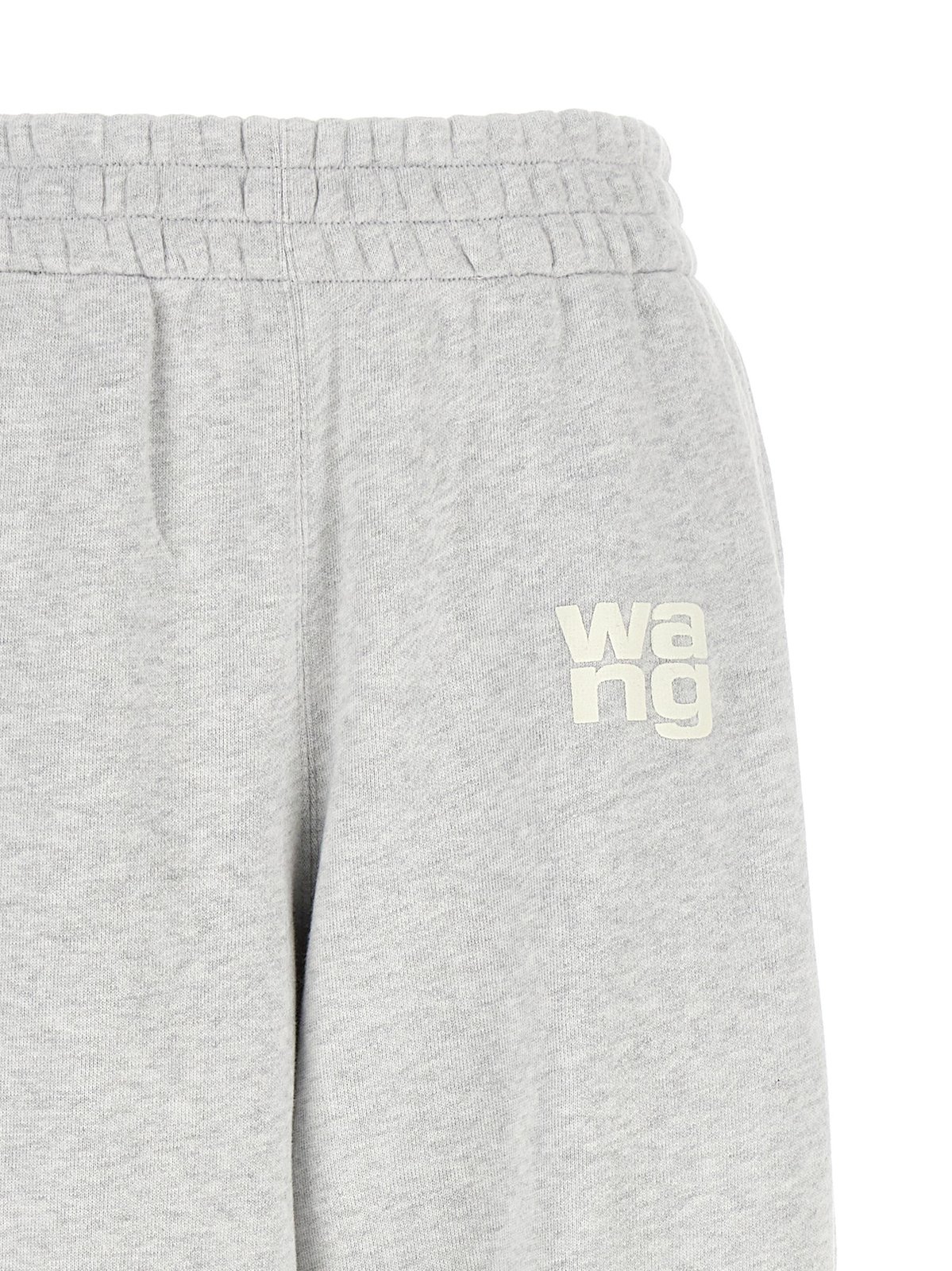 T By Alexander Wang Puff Logo Essential Terry Sweatpants
