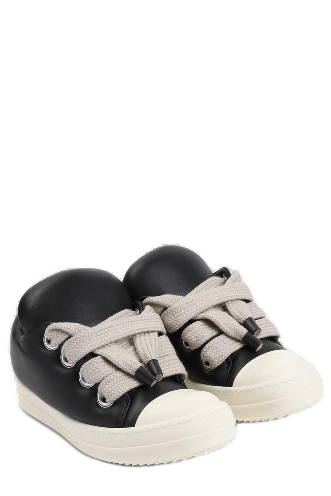 Rick Owens Hollywood Jumbolaced Low Sneakers