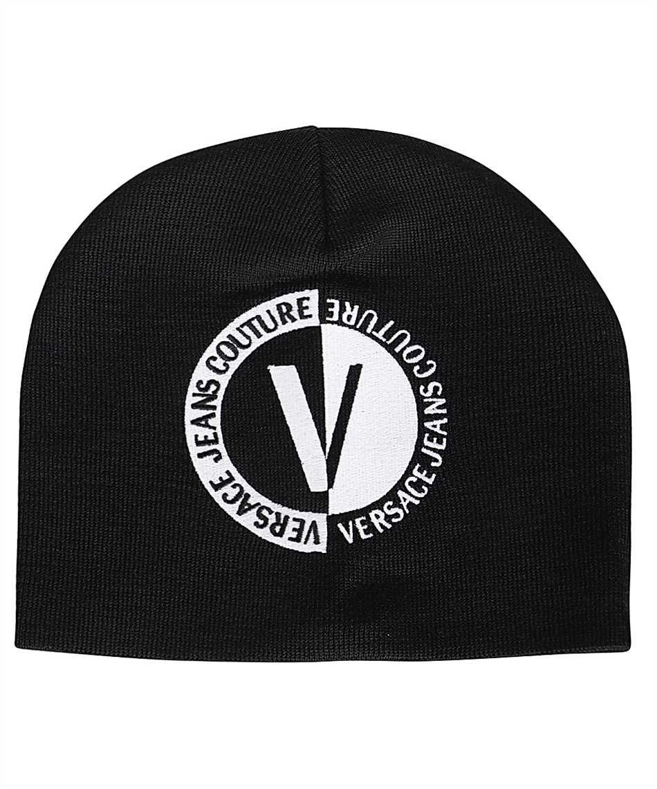베르사체 진 쿠튀르 콘트라스트 로고 비니 모자 75VAZK45ZG122 L01