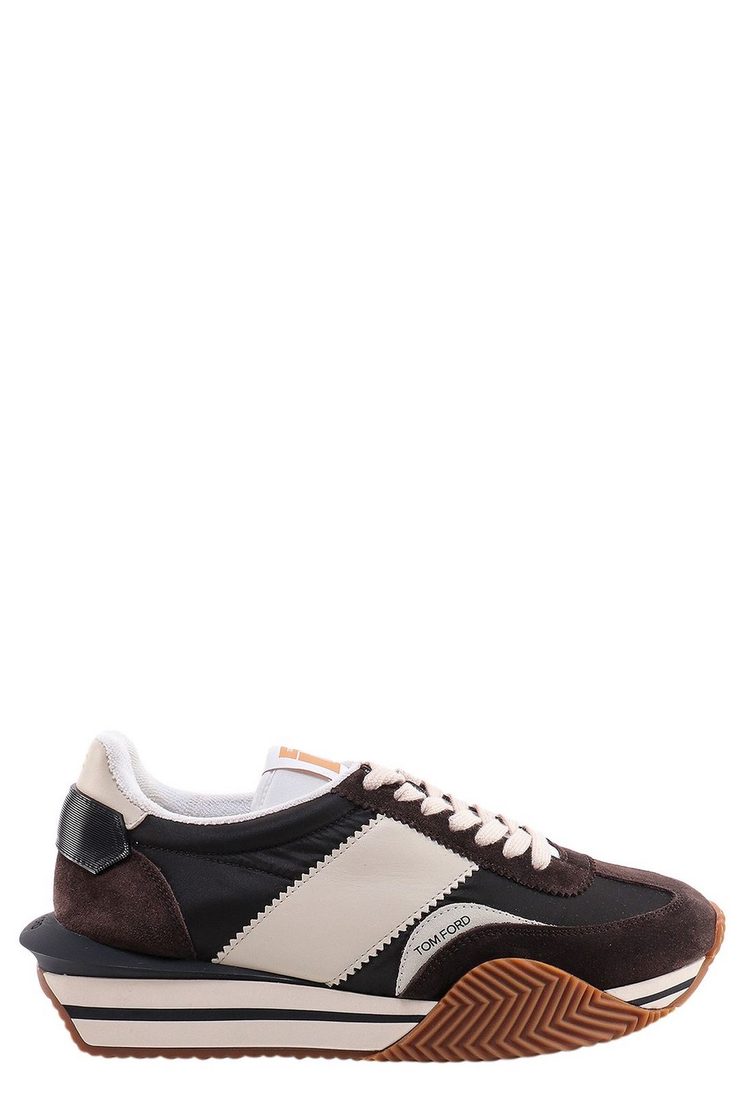 Tom Ford James Almond Toe Flatform Sneakers