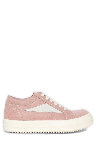 Rick Owens Kids Lace-Up Vintage Sneakers