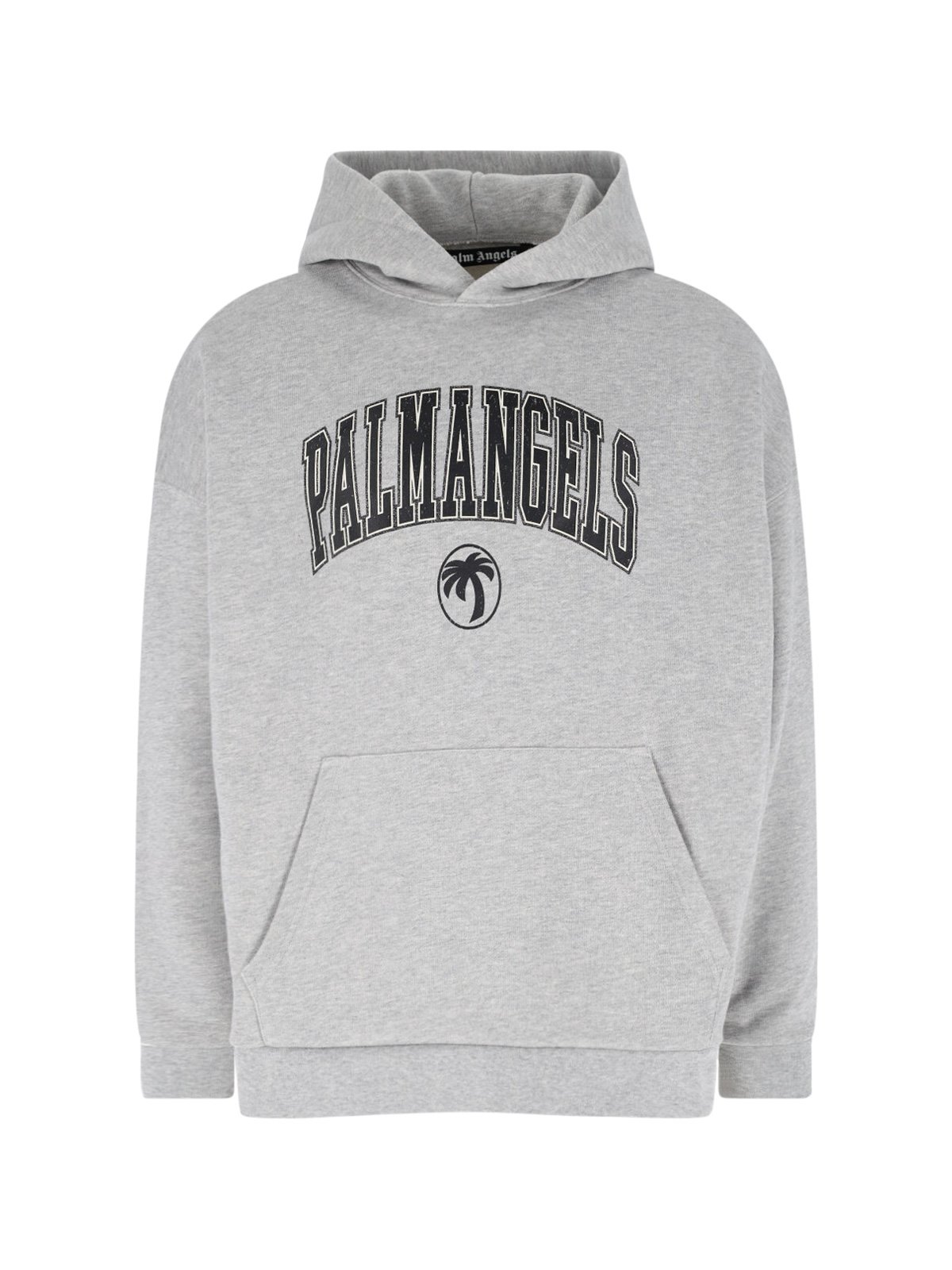 Palm Angels College Palm Logo Printed Hoodie