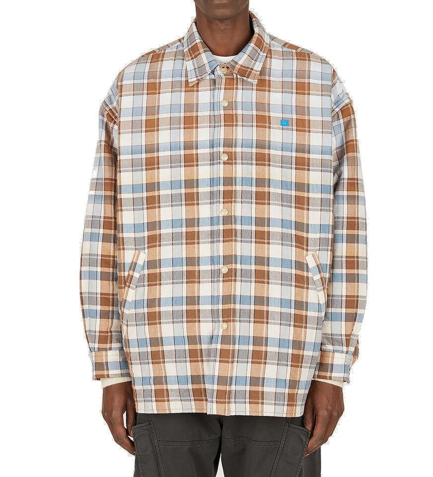 Acne Studios Checkered Oversized Shirt 