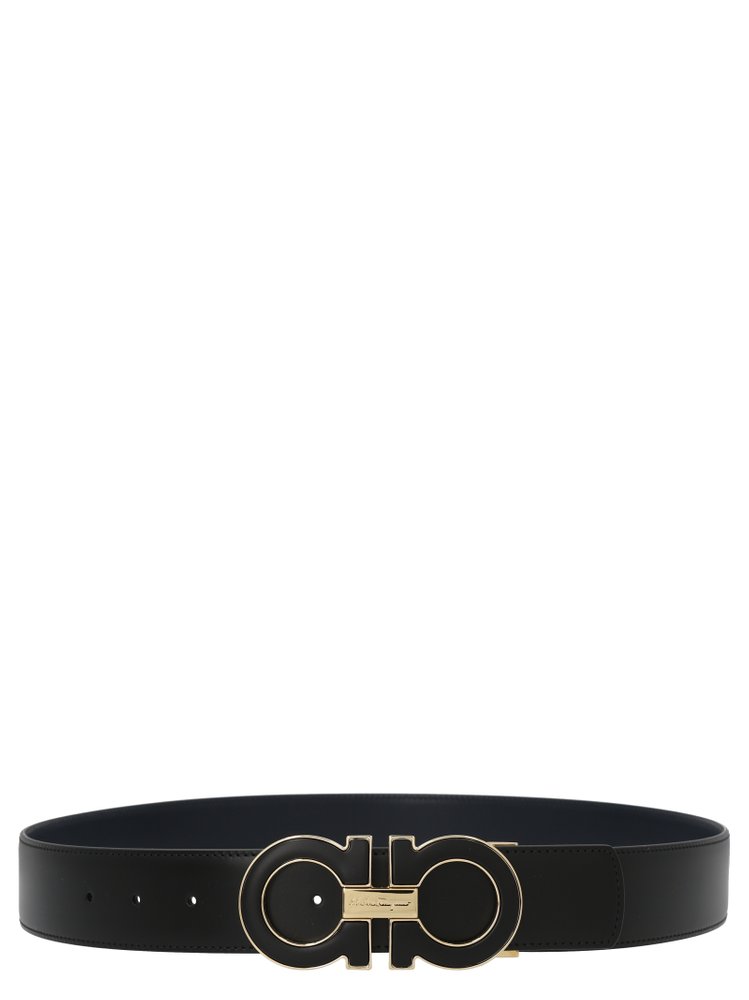 salvatore ferragamo logo belt