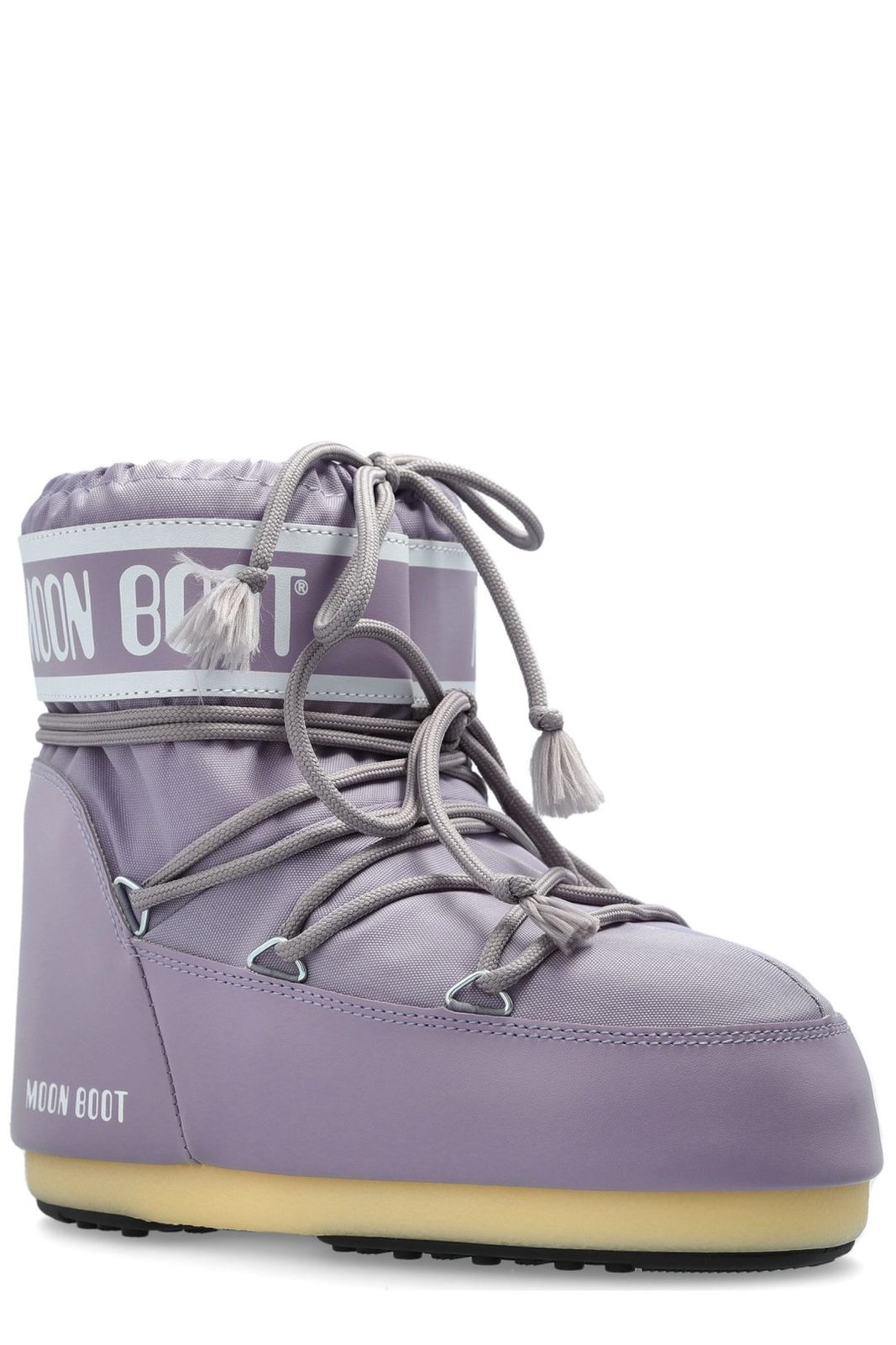 Moon Boot Icon Logo Printed Lace-Up Boots