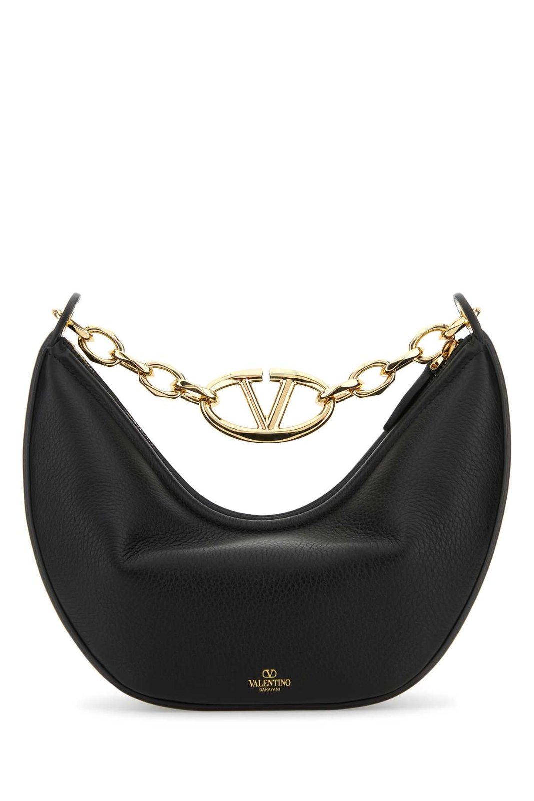Valentino Vロゴ ムーン ジップアップ ショルダーバッグ ヴァレンティノ Vロゴ ムーン ジップアップ スモール ショルダー
