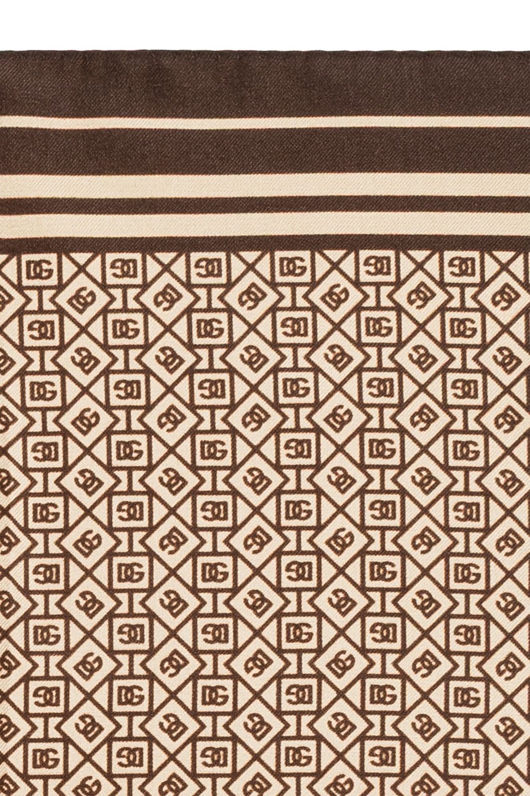 Dolce & Gabbana Monogram Pattern Pocket Square