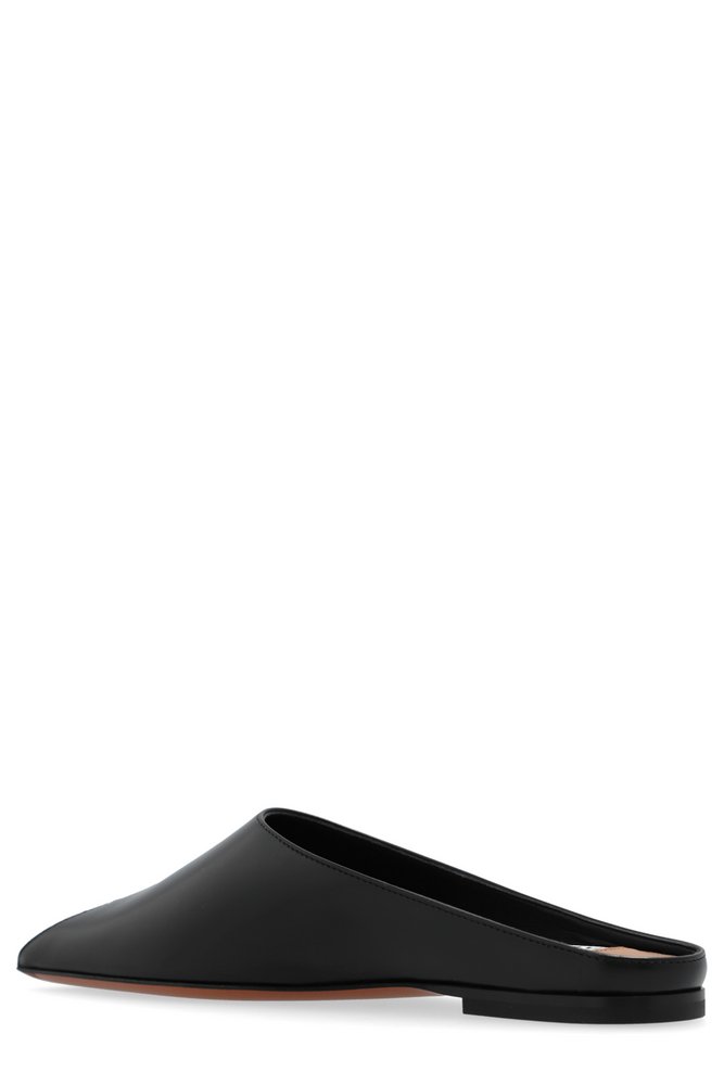 SALE【Alaia】スパイク スクエア ピープトゥ フラットミュール SALE【Alaia】スパイク スクエア ピープトゥ フラットミュール