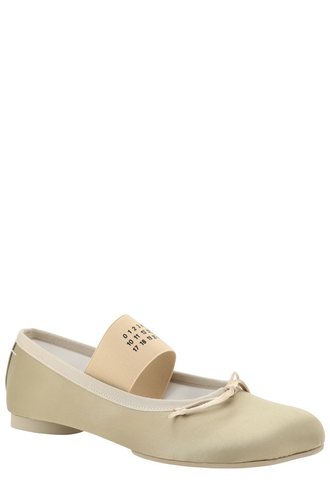 MM6 Maison Margiela Anatomic Square-Toe Ballerina Shoes