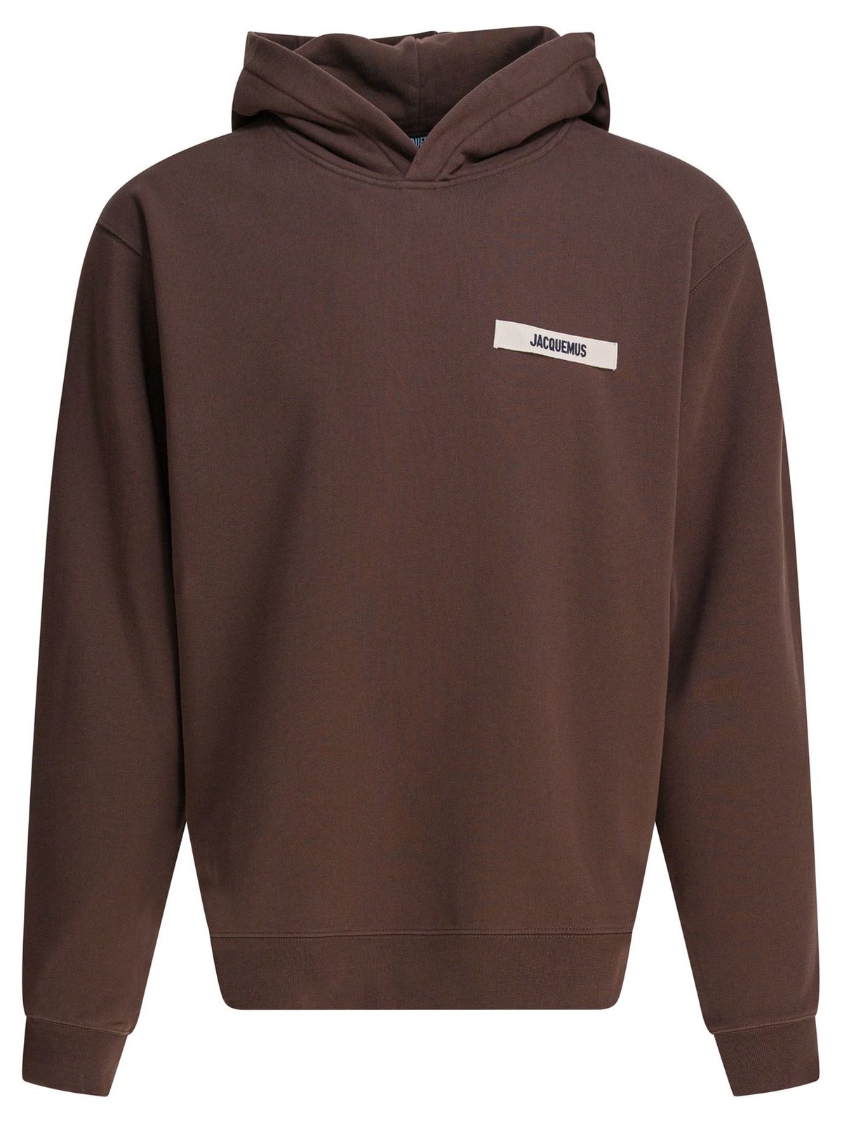 Jacquemus Logo Patch Long Sleeved Hoodie