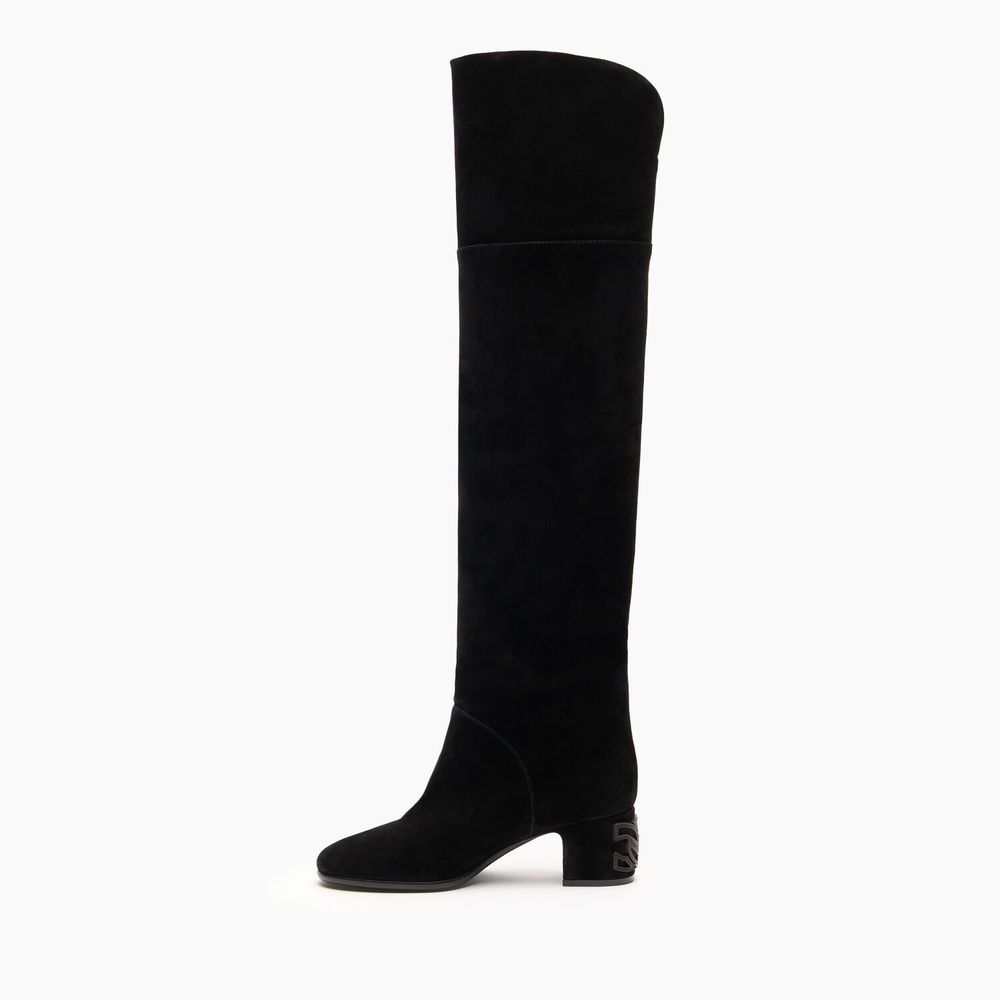 CASADEI 무니 노마드 오버 더 니 부츠