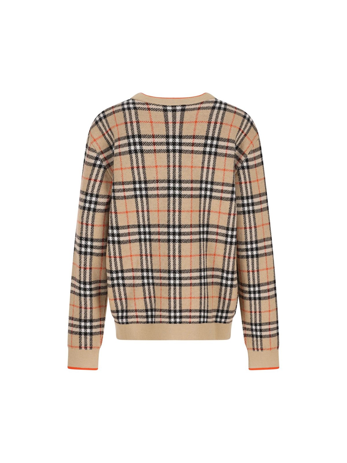 BURBERRY ニット 6Y 116cm Burberry Kids V-Neck Checked Cardigan – Cettire