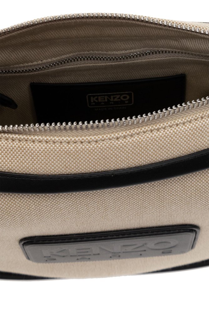 Kenzo Logo Patch Small Hobo Bag – Cettire 