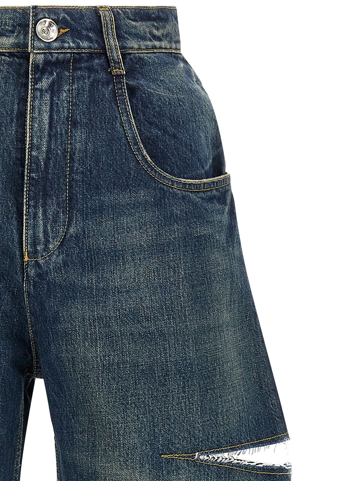 Maison Margiela Cut-Out Jeans