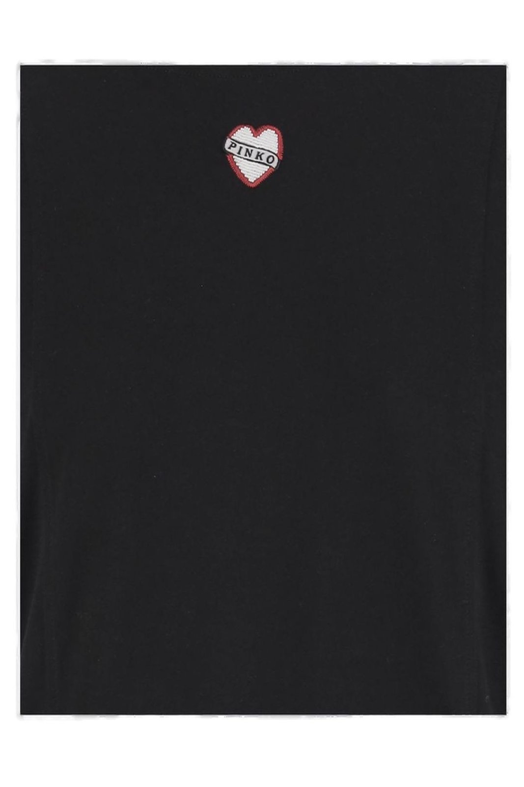 Pinko Logo Patch Crewneck T-Shirt