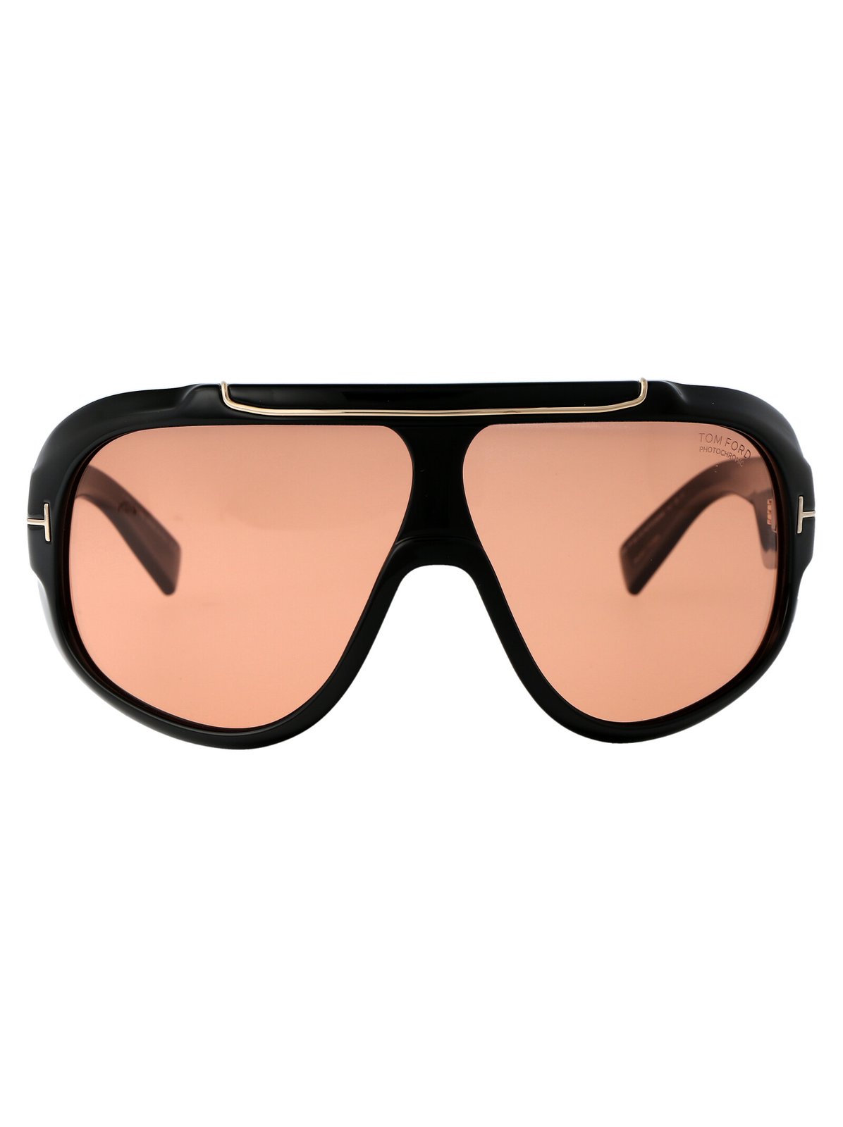 Tom Ford Eyewear Photochormatic Rellen Shield Frame Sunglasses