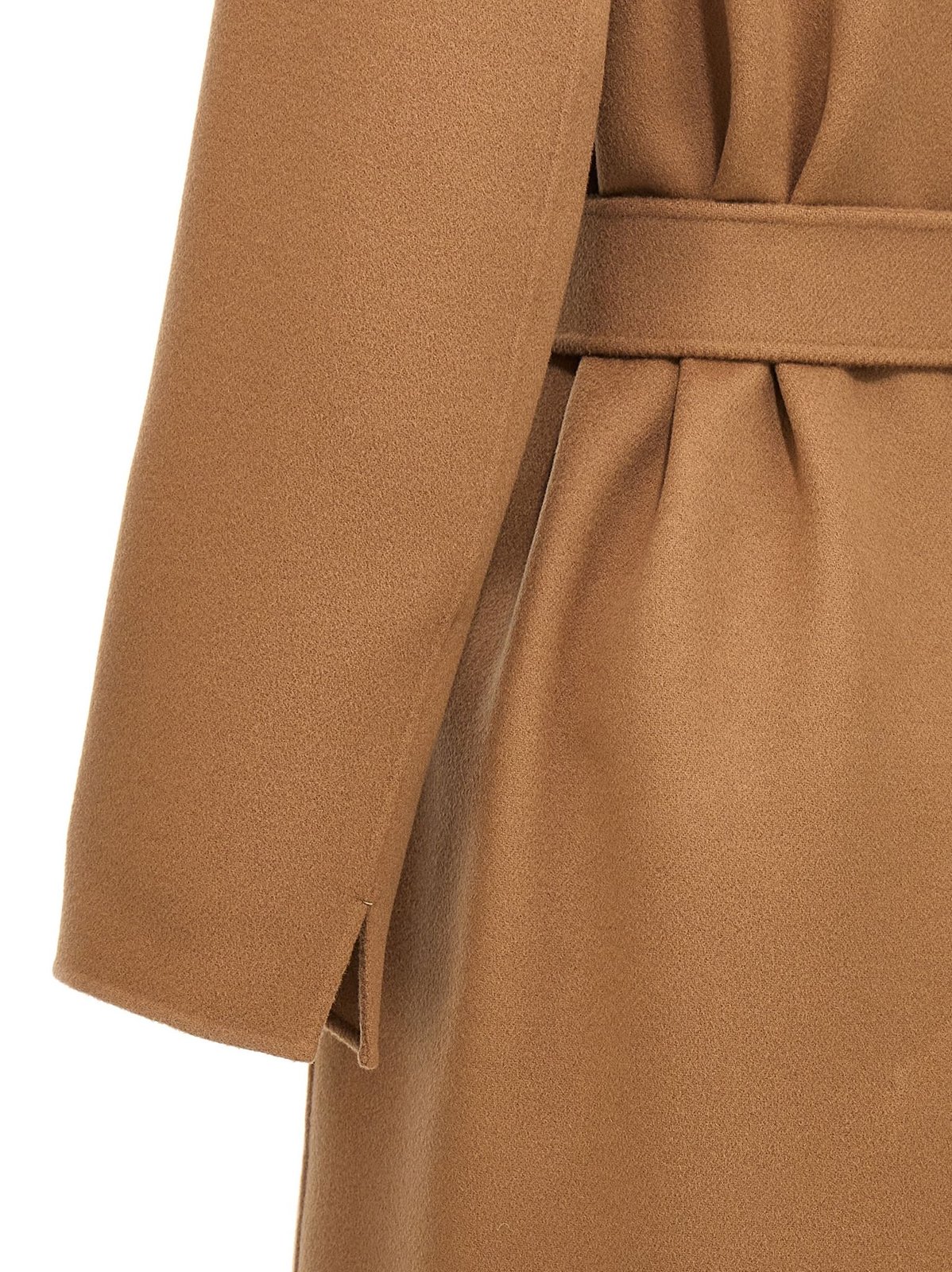 'S Max Mara Poldo Belted Long-Sleeved Coat