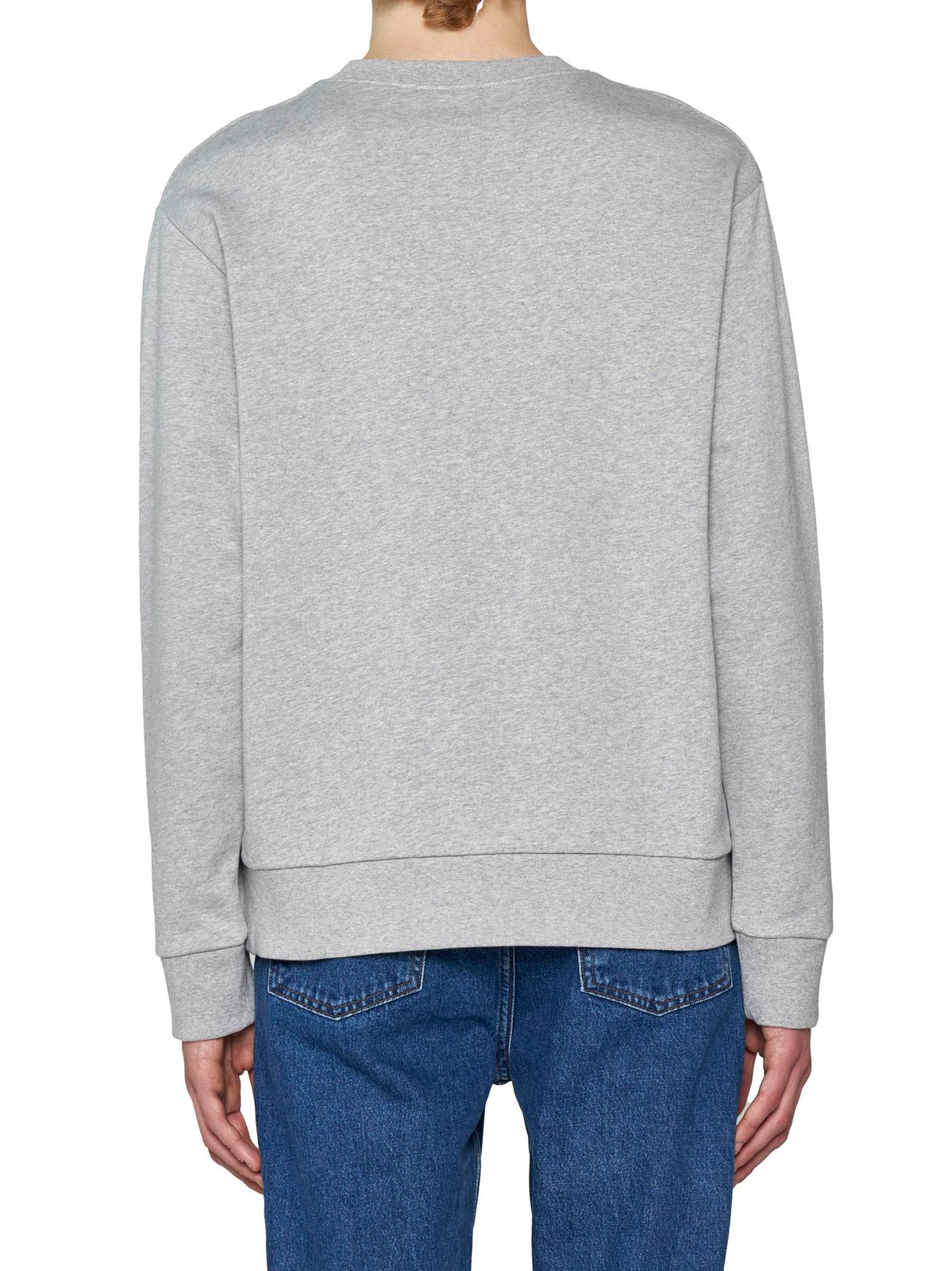 A.P.C. Logo Printed Crewneck Sweatshirt