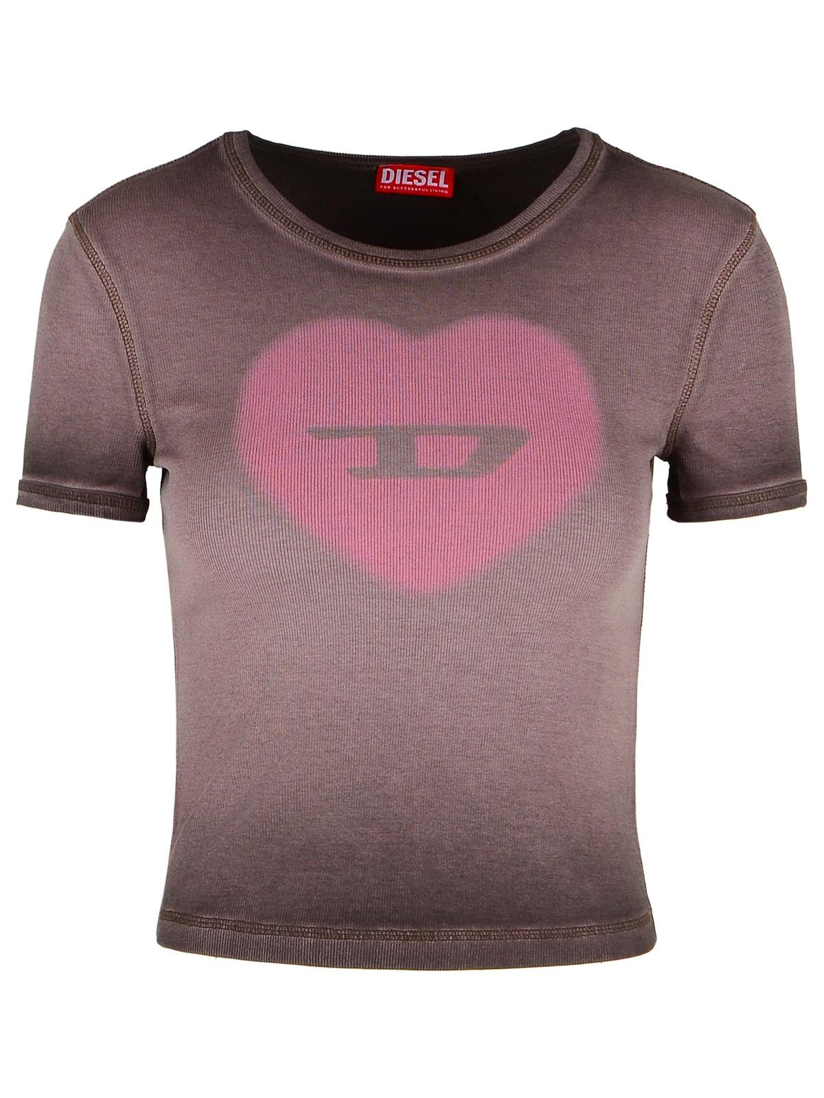 Diesel T-Ele Cropped T-Shirt