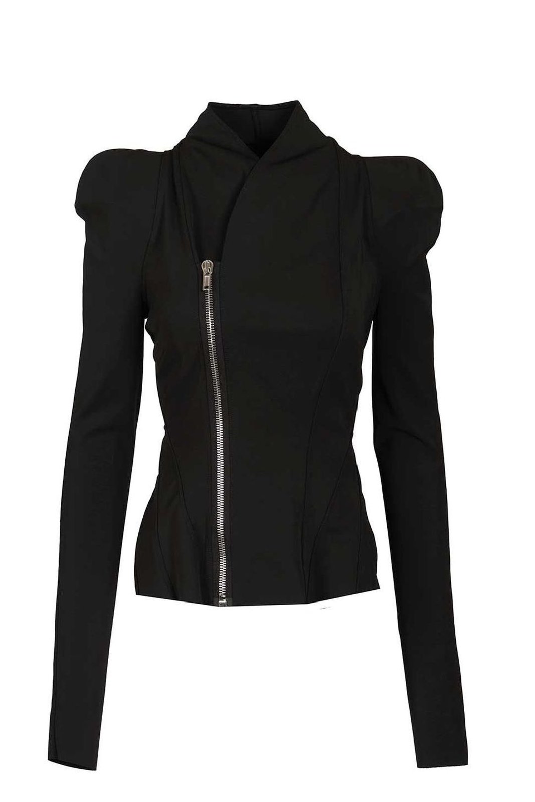 Rick Owens Lilies Princess Asymmetric Zip Jacket