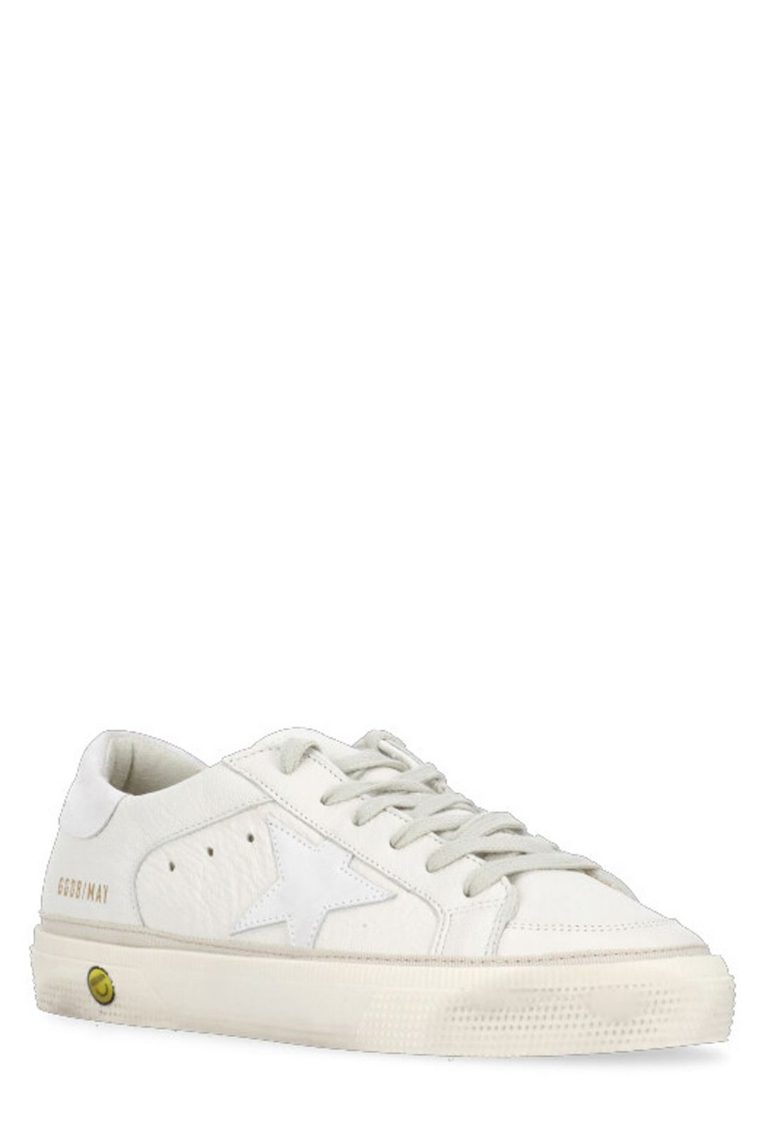 Golden Goose Kids May Star-Patch Sneakers