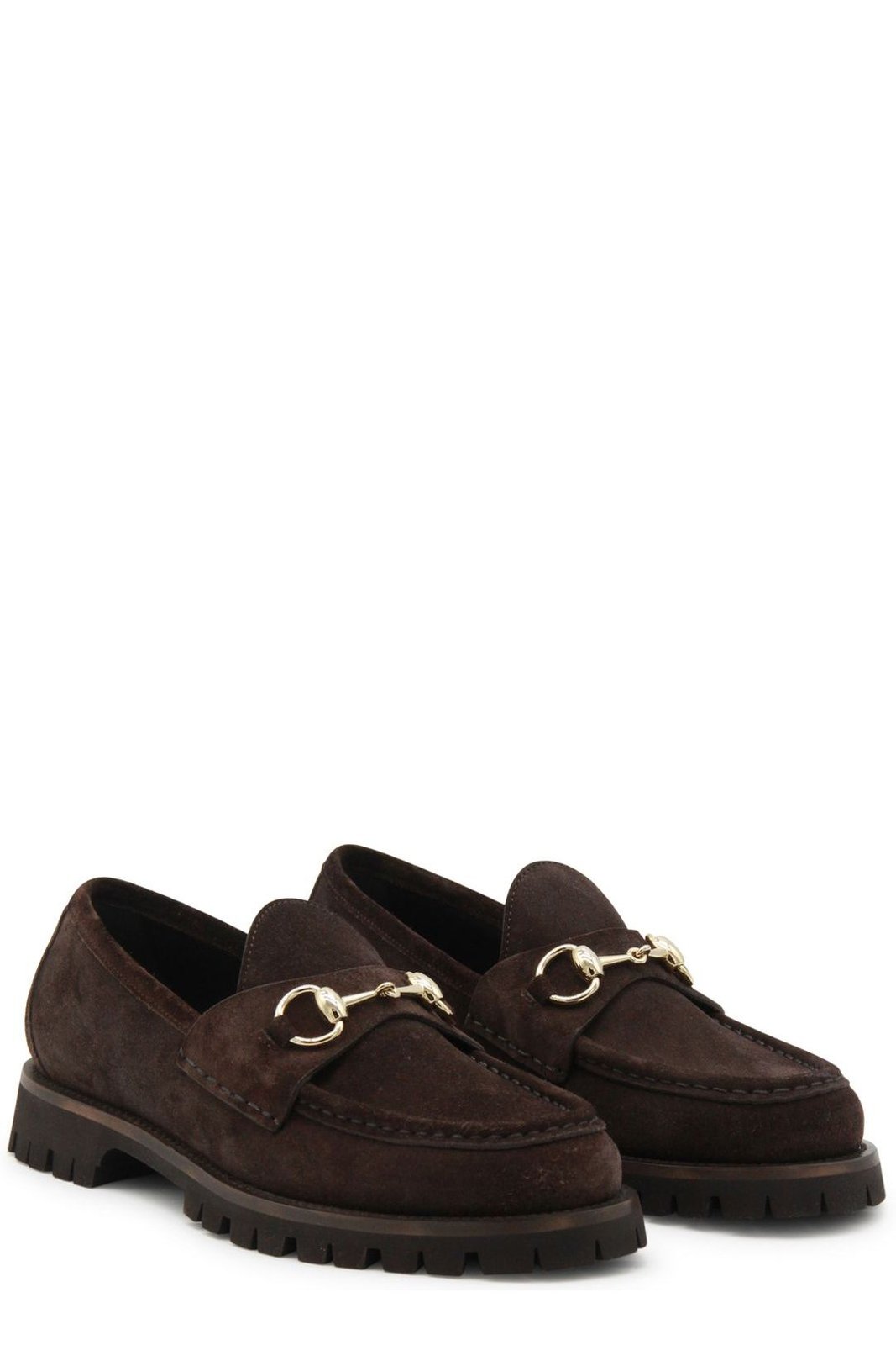 Gucci Horsebit Detailed Slip-On Loafers