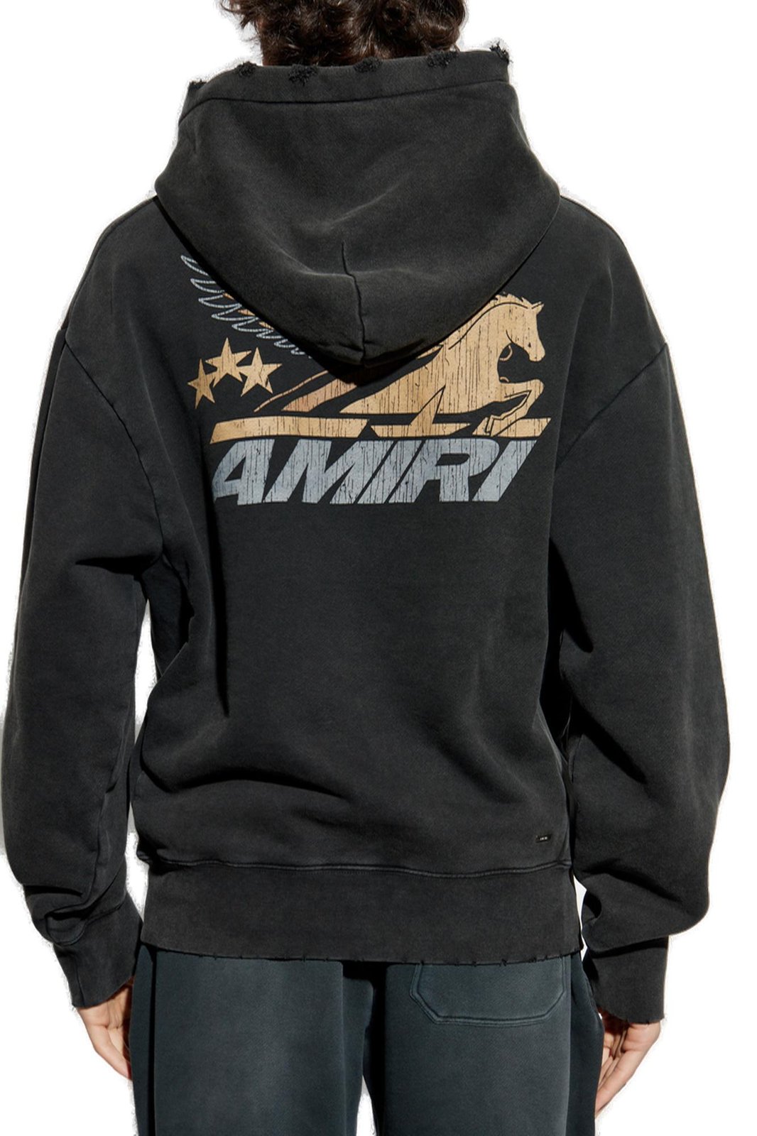 Amiri Logo Printed Hoodie